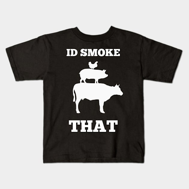 Id smoke that Kids T-Shirt by sigma-d